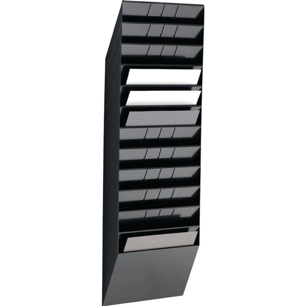 DURABLE Prospektspender FLEXIBOXX 12 A4 quer 12 St., Produktbild 