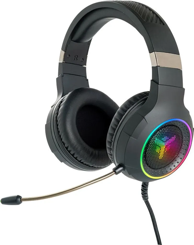 itek H430 Auricolare Cablato A Padiglione Gaming Nero