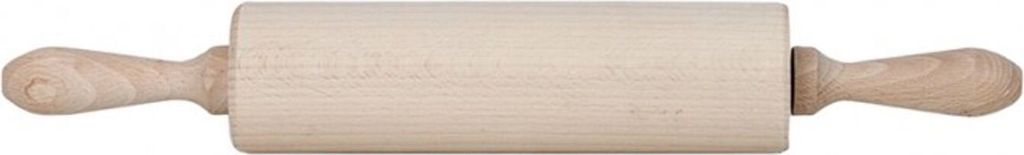 Teigrolle, Metallachse, Grifflänge 90 mm aus Holz 40 cm Produktbild 