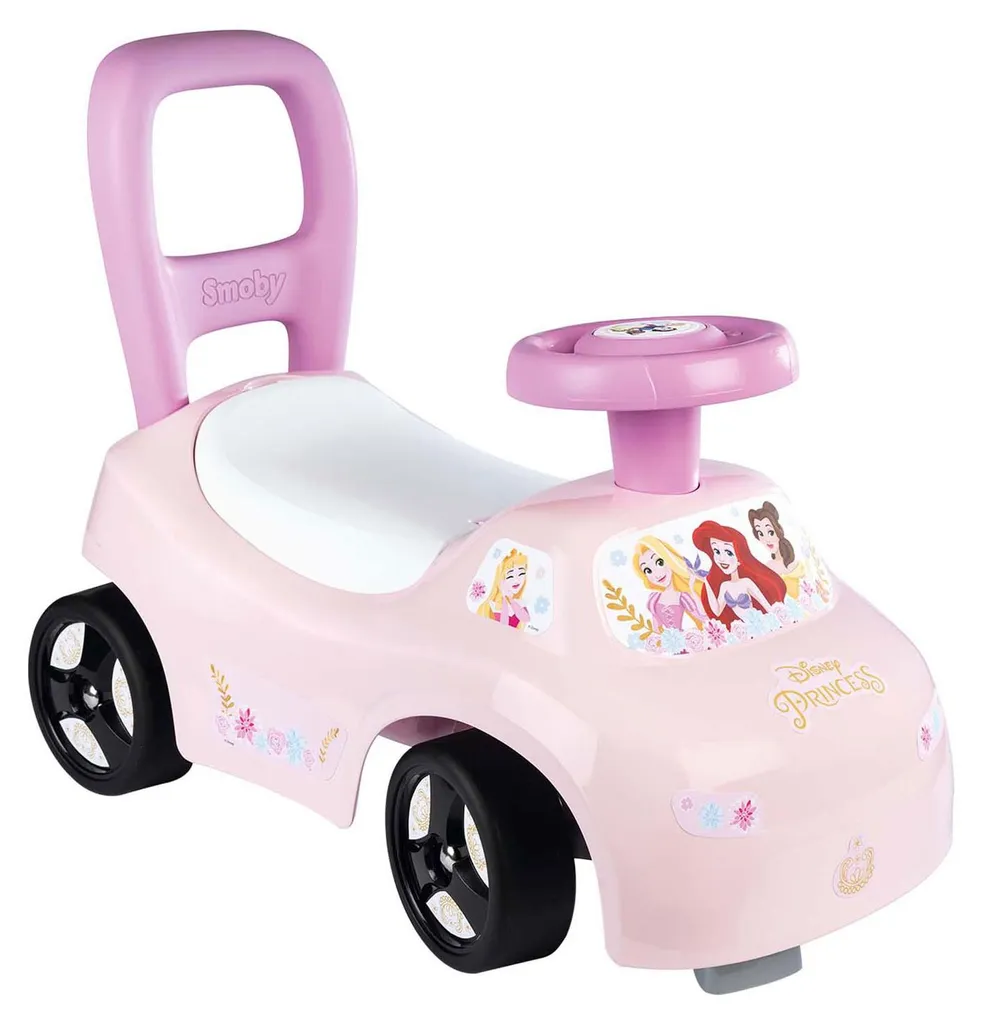 Porteur Smoby Disney Princesse Rose - Voiture Premier Âge pour Fille
