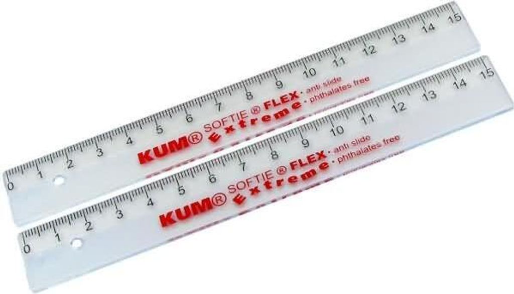 Lineal 15 cm Kunststoff KUM L1 Softie Flex