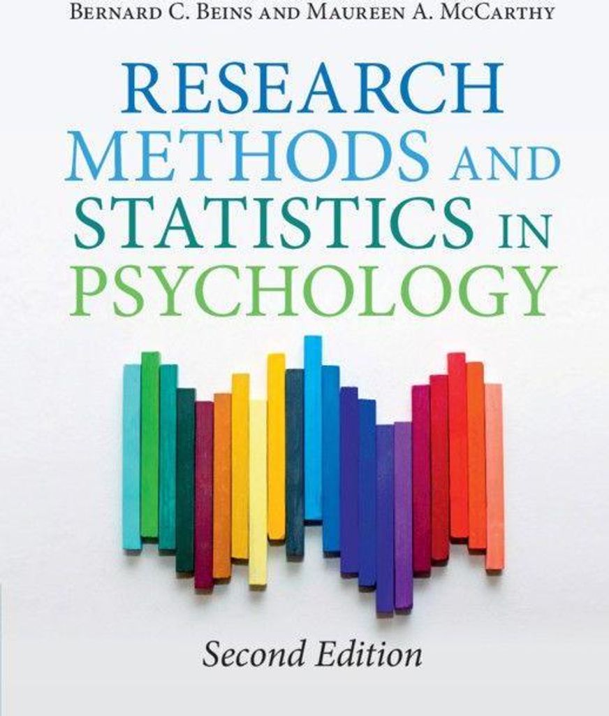 Research Methods and Statistics in Psychology