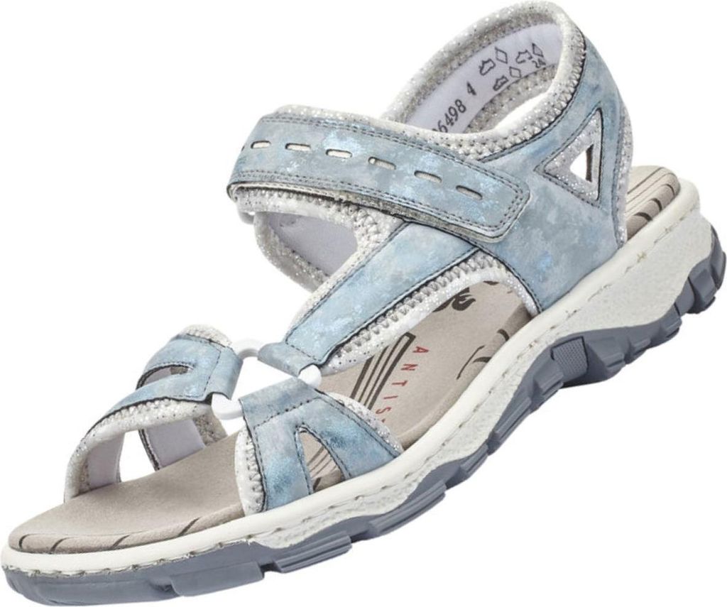 Rieker Damen Sandali da Trekking Blau Immagine del prodotto 