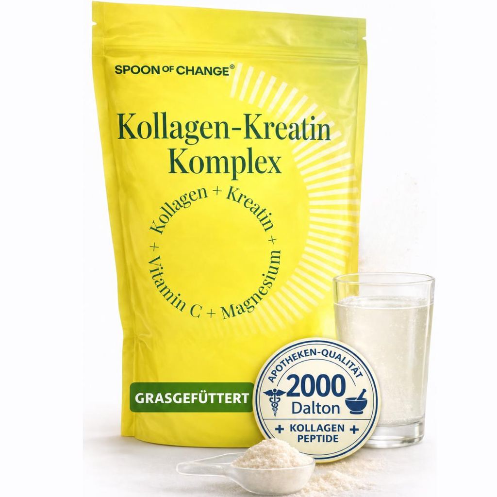 Kreatin-Kollagen Komplex mit Magnesium & Vitamin C - Labor Produktbild 