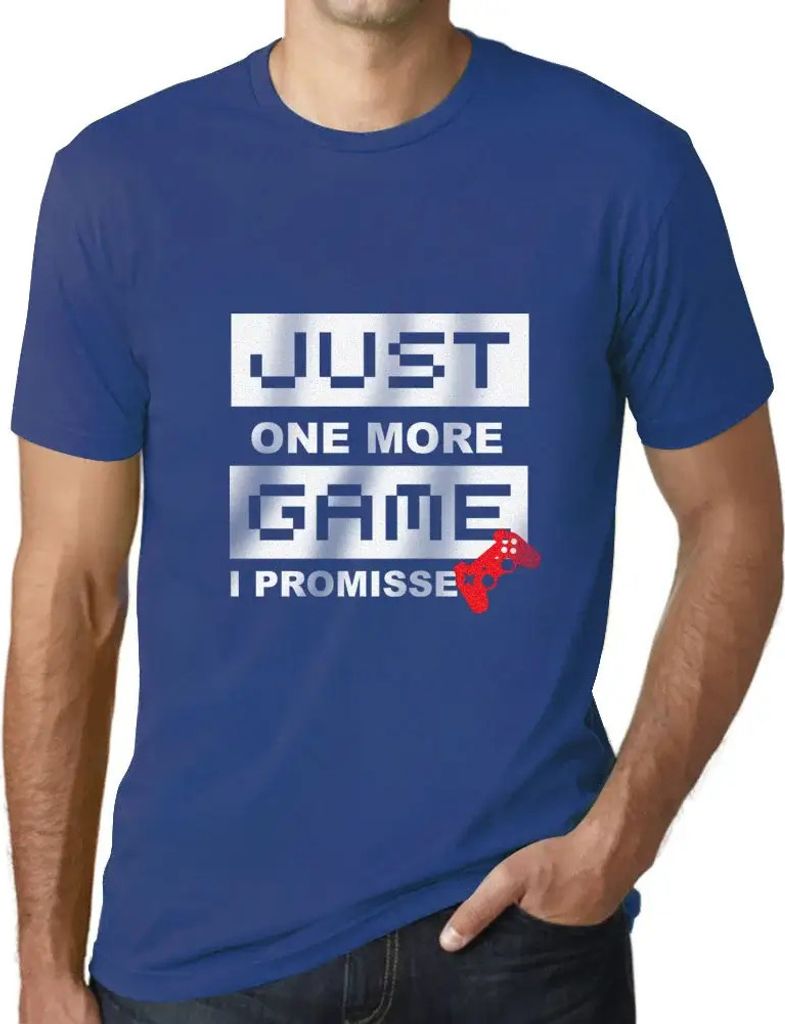 Herren Grafik T-Shirt Nur ein weiteres Spiel Gaming lustig esports – Just One More Game Gaming Funny Esports – Öko-Verantwortlich Vintage Jahr...