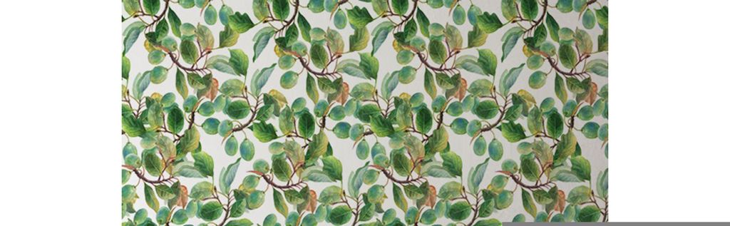 Coloray Fototapete 416x254 cm Vlies-Fototapete - Pflaume Floral Gardenflororal.