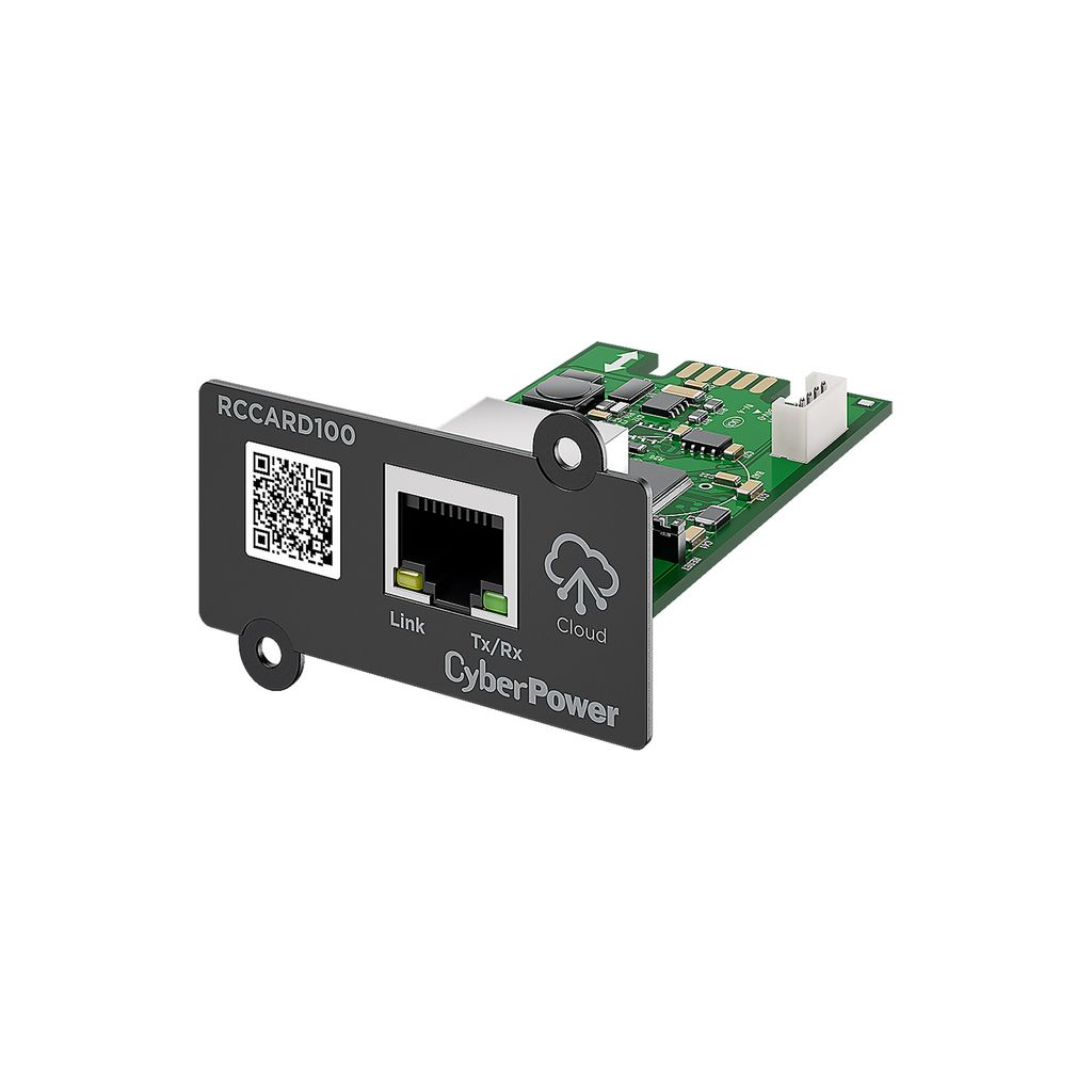 CYBERPOWER RCCARD100 Network Card fuer PowerPanel Cloud Service kompatibel mit OR PR OL OLS Modellen