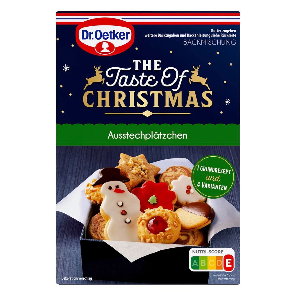 Dr. Oetker sušenky řezací sušenky pečení směsi receptů 500g Obrázek produktu 