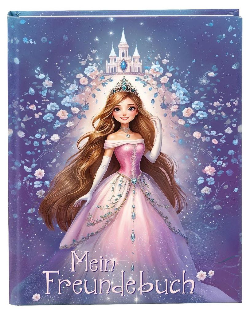 Goldbuch Freundebuch Prinzessin Sternenglanz Produktbild 