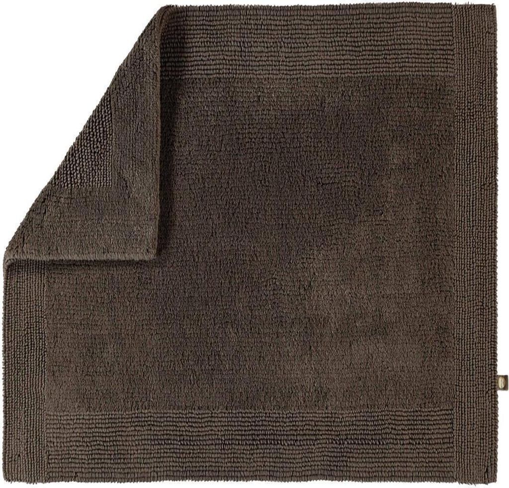 Rhomtuft Badteppich Prestige eckig 60 x 60 cm Farbe taupe
