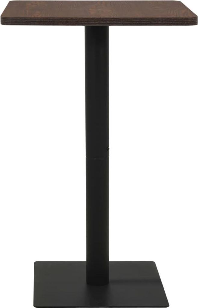 vidaXL Bistrotisch Dunkle Esche 78,5x78,5x107 cm