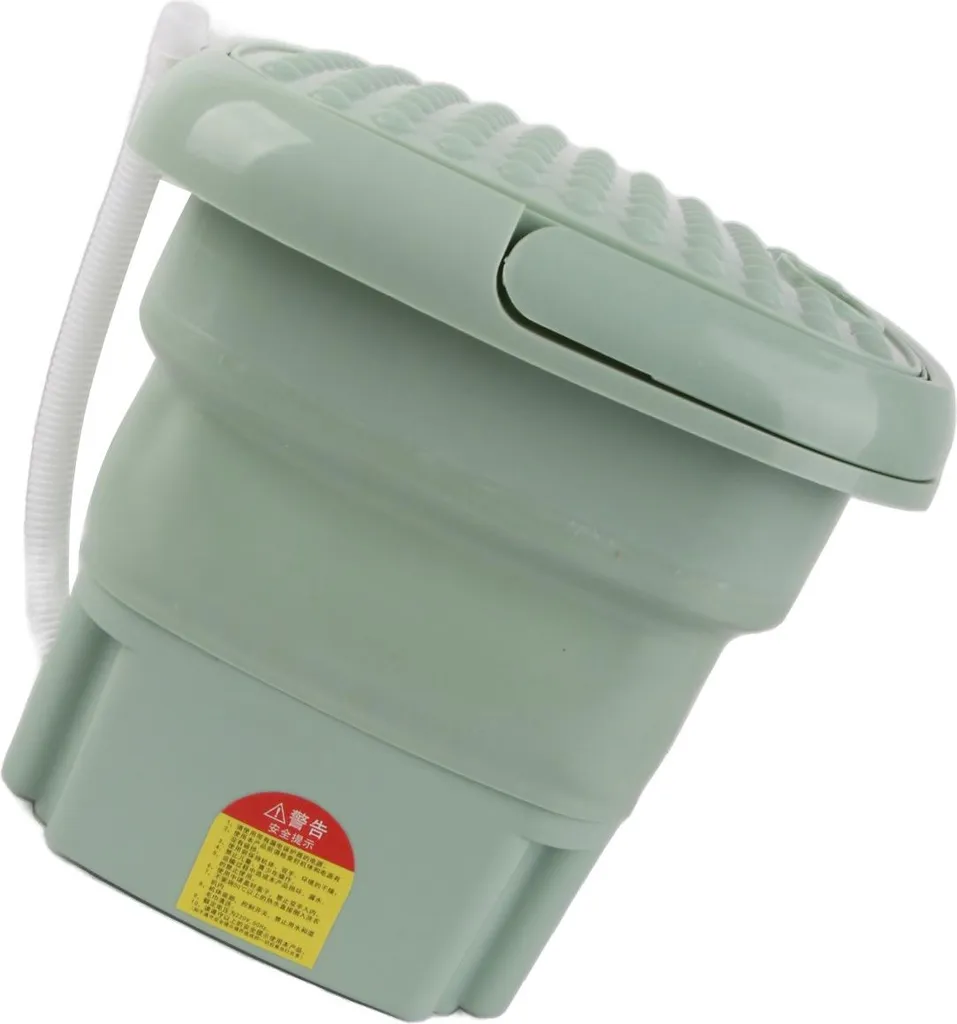 Lave-linge Portable Pliable Petit Format Idéal Camping et Étudiants - 2