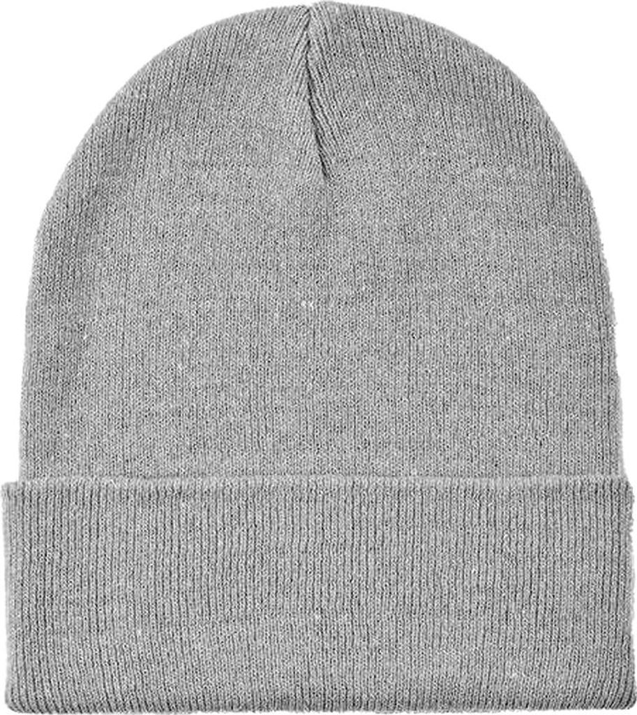 MidOcean - Mütze für Herren/Damen Uni, Mit Bündchen, Jerseyware MO1822 (Einheitsgröße) (Grau)