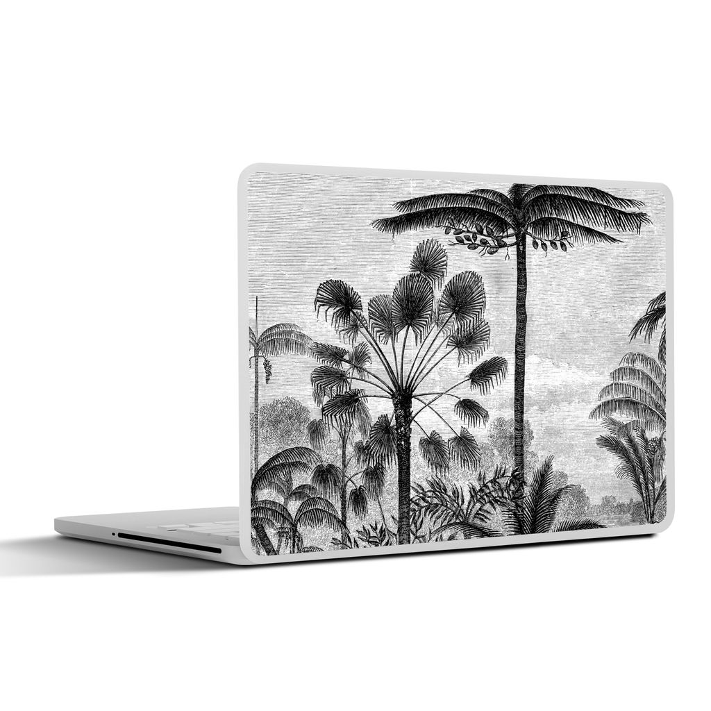 MuchoWow Laptop Aufkleber Sticker Cover Design - Bäume - Natur - Pflanzen - Botanisch 30x21 cm - Sticker für Laptop - Selbstklebend