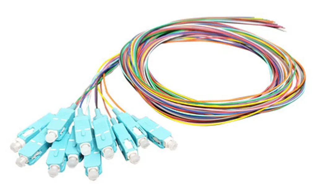 Pigtail SC OM3 50/125 Multimode - 12 Couleurs Easy Strip Longueur 2m - 2