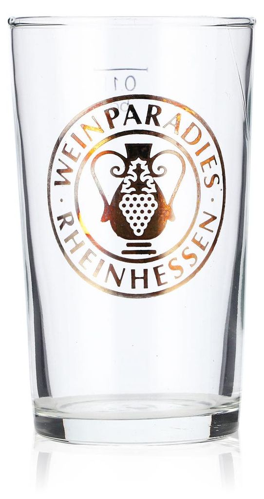 Weinparadies Rheinhessen Wein Glas 0,1l Weingläser Produktbild 