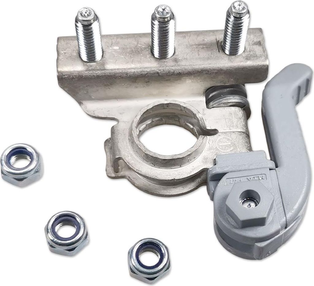 Batteriepolklemme | MTA Quick-Connect | 3-fach M6 | DX | Negativ