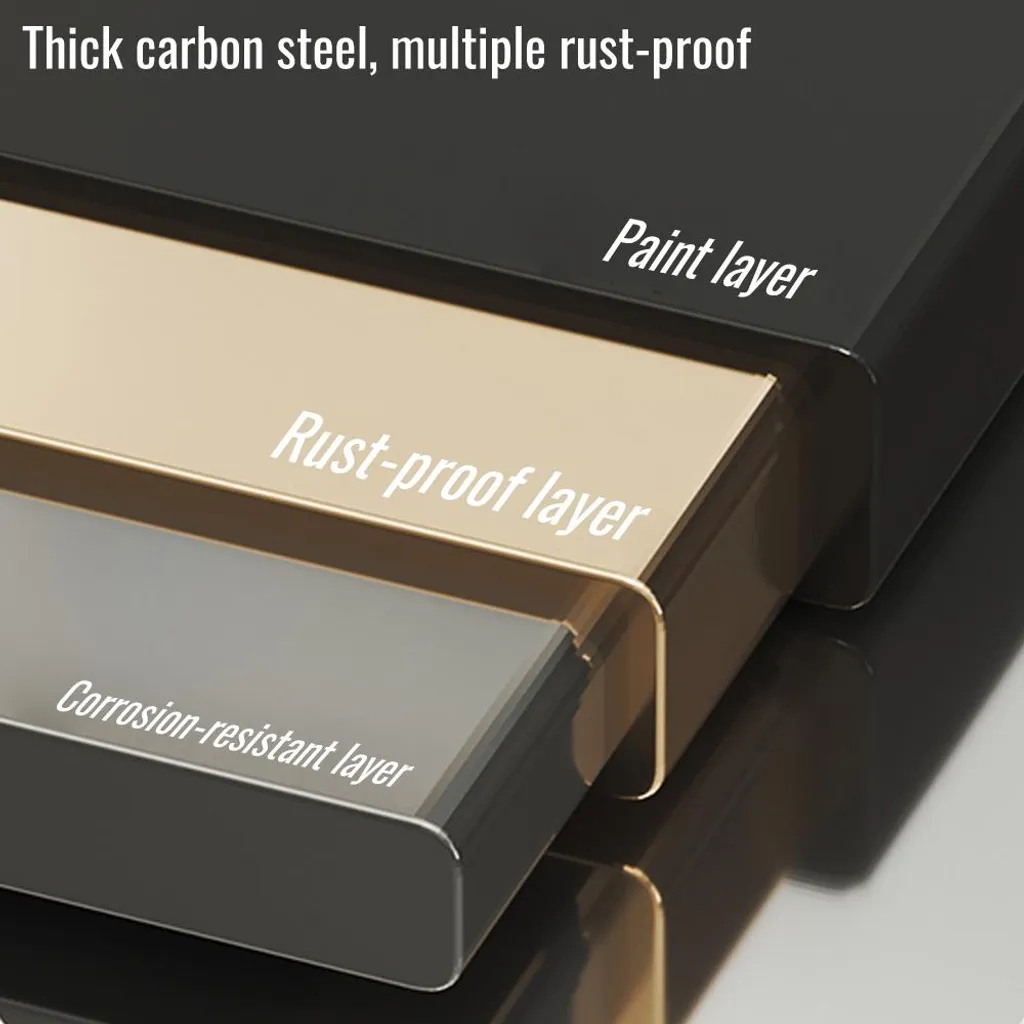 Égouttoir à vaisselle noir compact pour optimiser votre plan de travail - 5