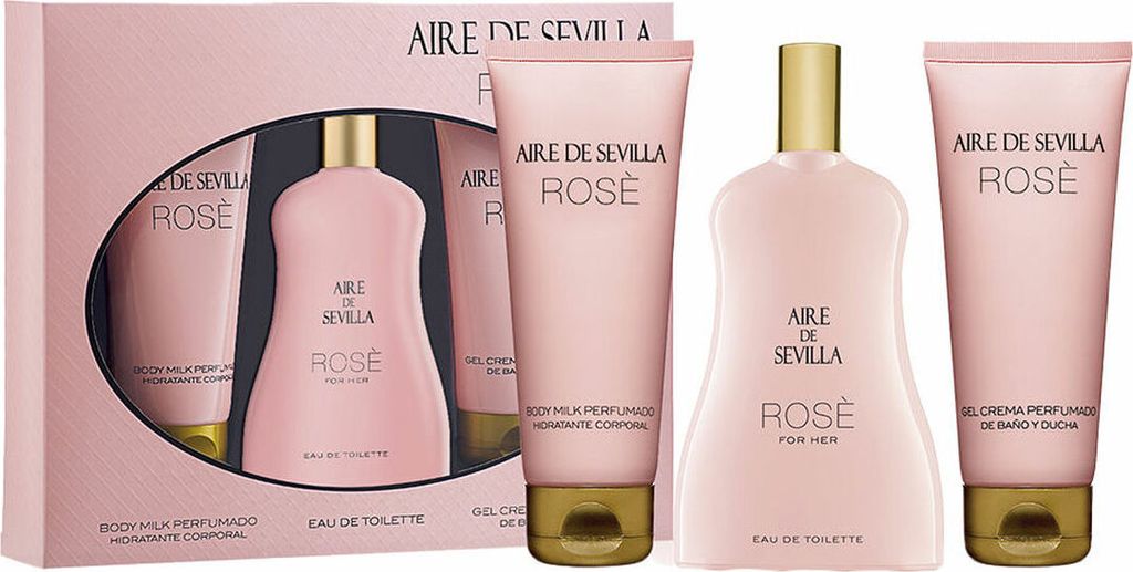 Aire De Sevilla Rose For Her Edt Spray 100ml Sets