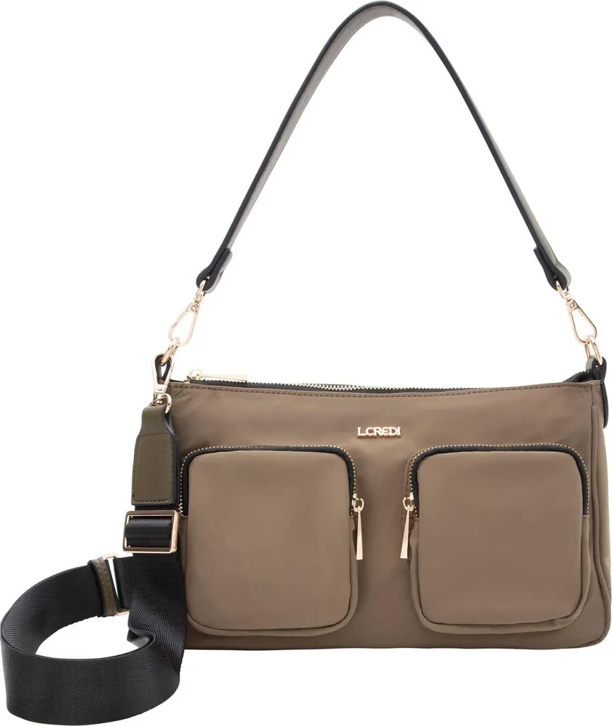 Sac à épaule L.CREDI Penelope Crossbody Bag Forest Olive élégant