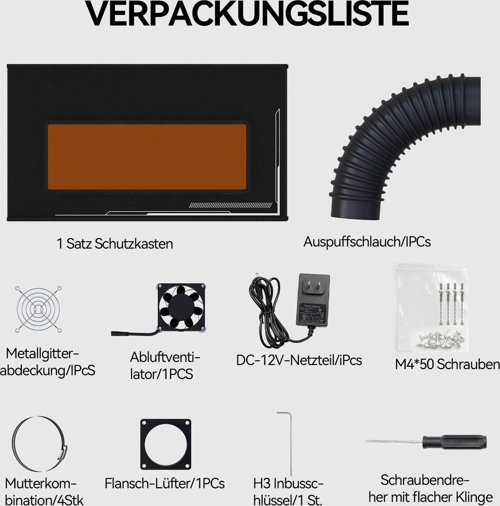 ATOMSTACK FB2 Schutzbox, Gehäuse für Produktbild 6
