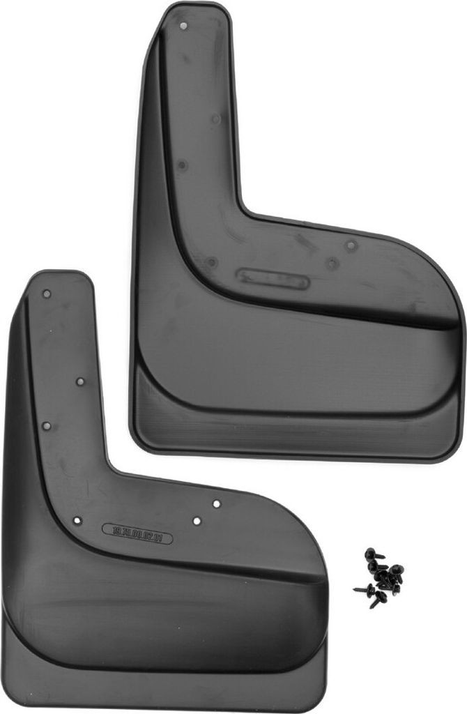 FROSCH Passgenaue Schmutzfänger Hinten kompatible mit FORD F-150, 2015-2018, Pick-up mit Doppelkabine, 2 tlg.