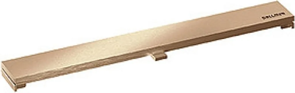 Caniveau de douche Dallmer CeraFloor Couverture Or rouge mat élégant