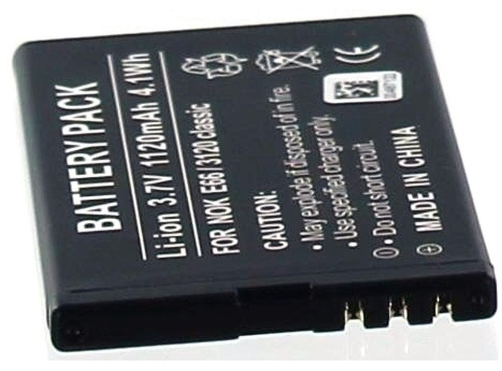 Akku für Bea-fon S35I Li-Ion 3,7 Volt 1120 mAh schwarz. Produktbild 