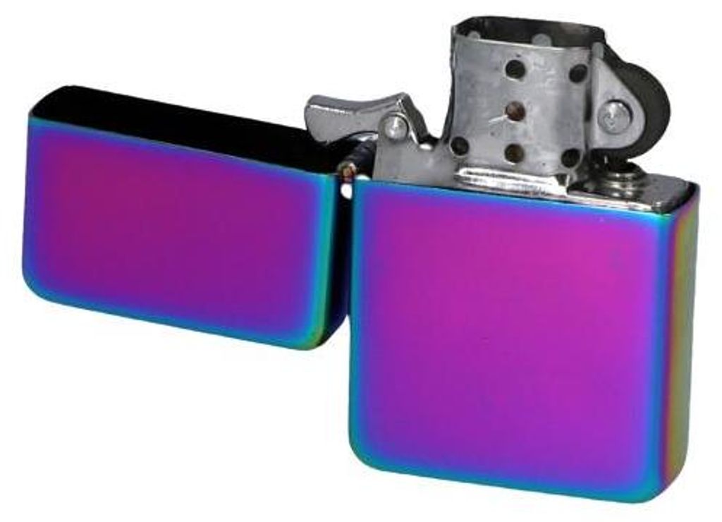 Accendino a benzina Rainbow, dal design elegante Immagine del prodotto 