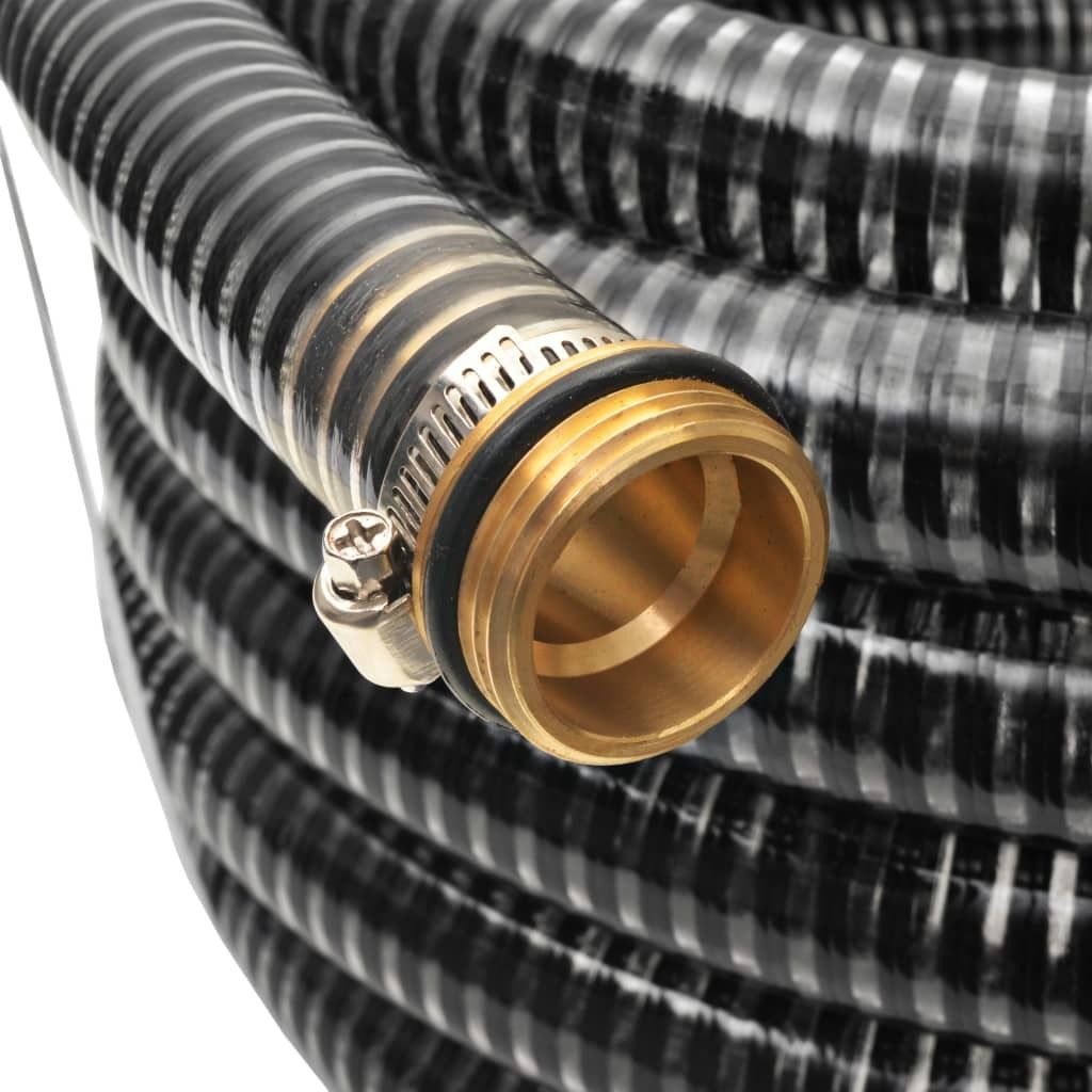 Tubo di Aspirazione con Connettori in Ottone 15 m 25 mm Immagine del prodotto 