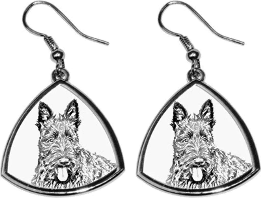 Regalo Perfetto: Orecchini Scottish Terrier Art-Dog - Gioielli Unici