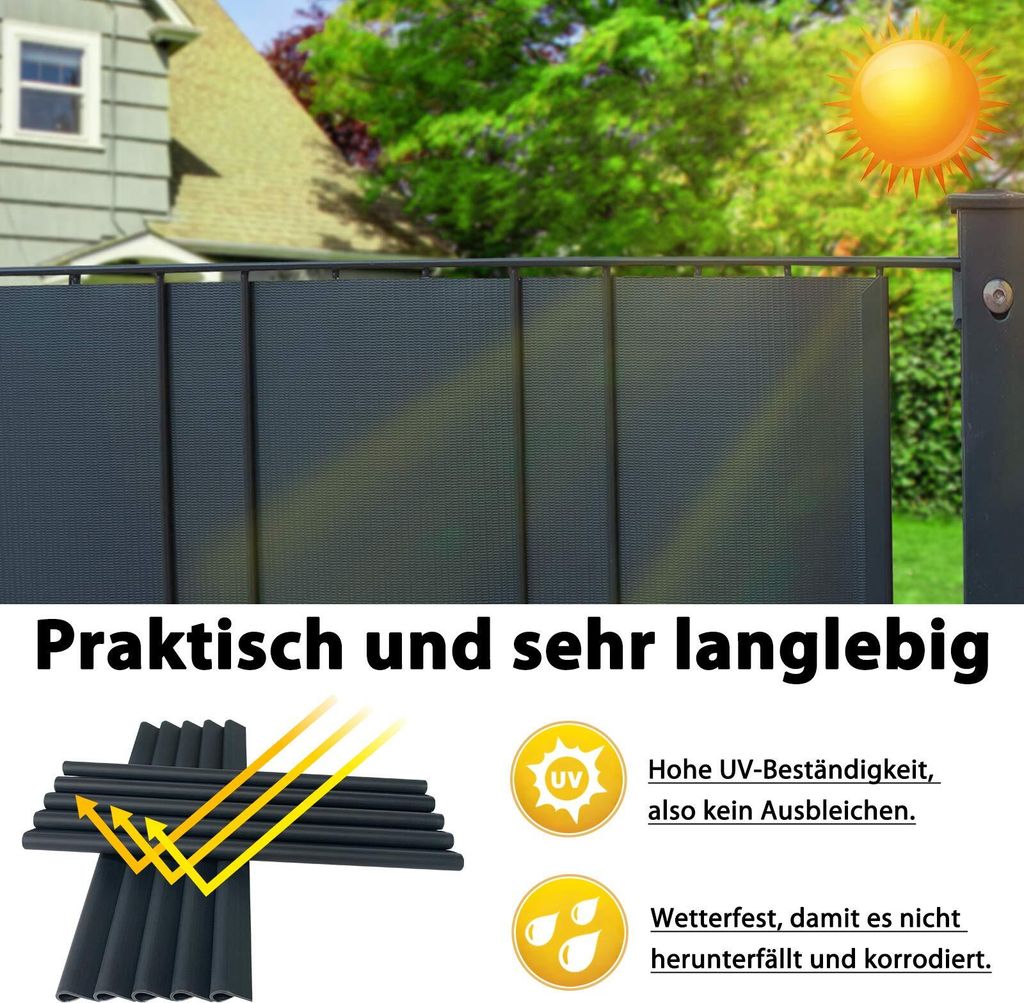 Befestigungsclips 50 Stück Universal PVC Klemmstreifen für Produktbild 3
