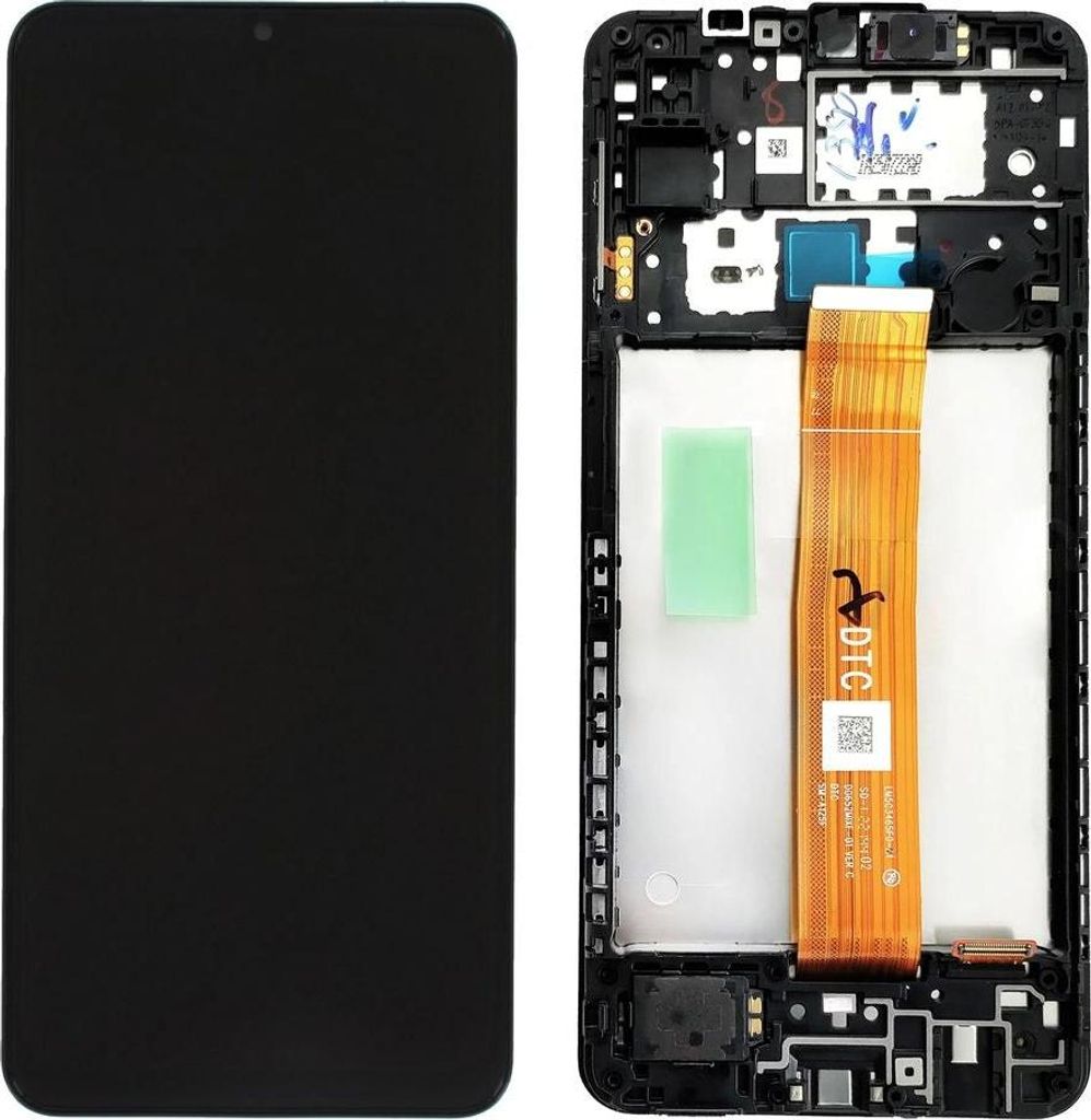 Samsung Galaxy A12 Nacho / A12s LCD-Display (DTC Flex Version) Original - Schwarz