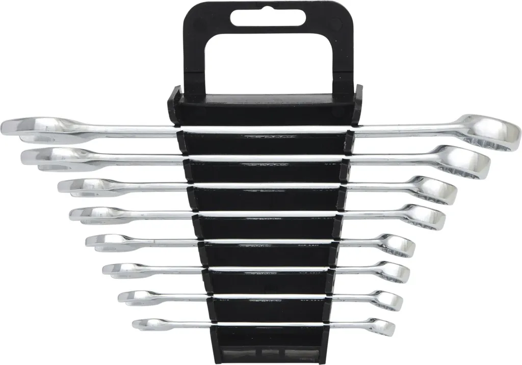 KS Tools 517.0048 Jeu de 8 Clés Mixtes Contre-Coudées Classic 8-19 mm