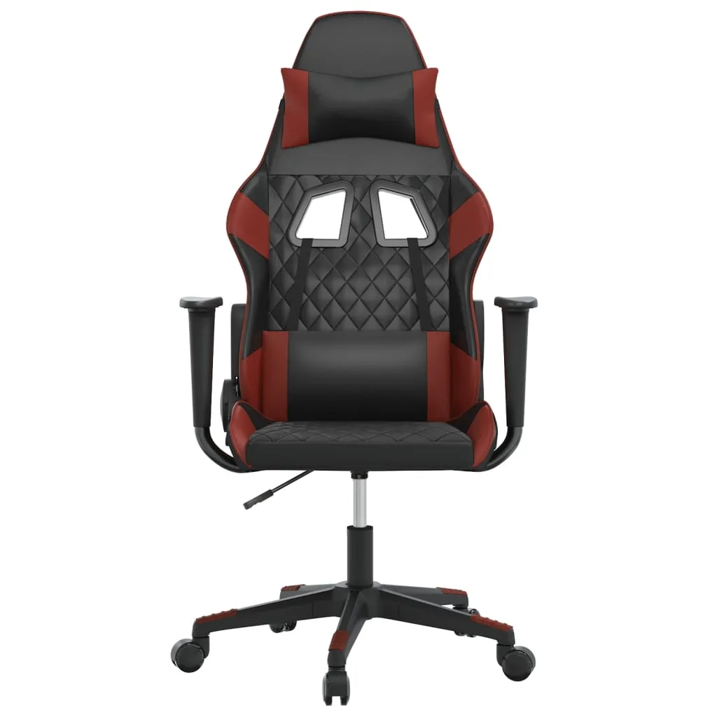 Sedia Gaming Ergonomica The Living Store Rosso Vino - Prezzo Promo - 3