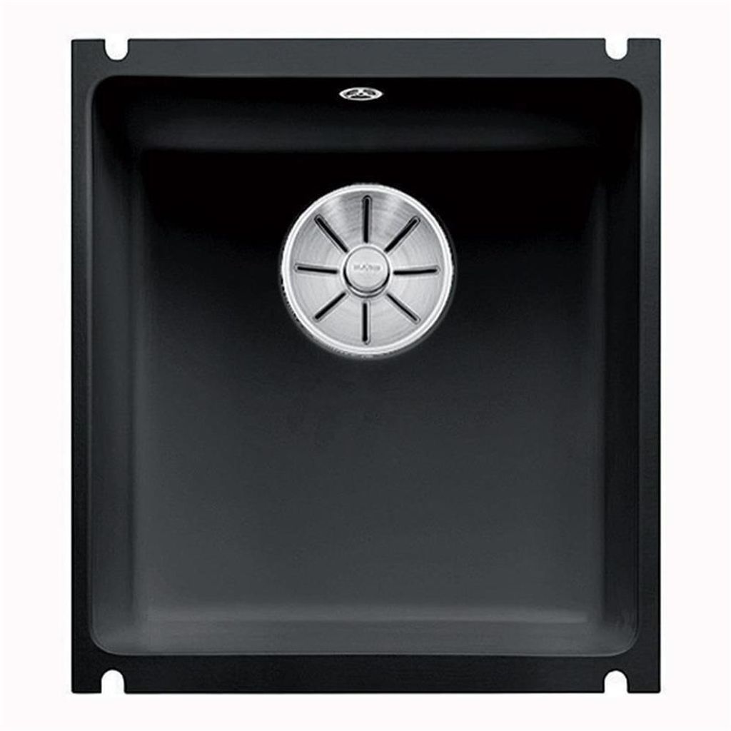 Spüle Blanco SUBLINE 375-U 414 x 456 mm schwarz 523732 Produktbild 