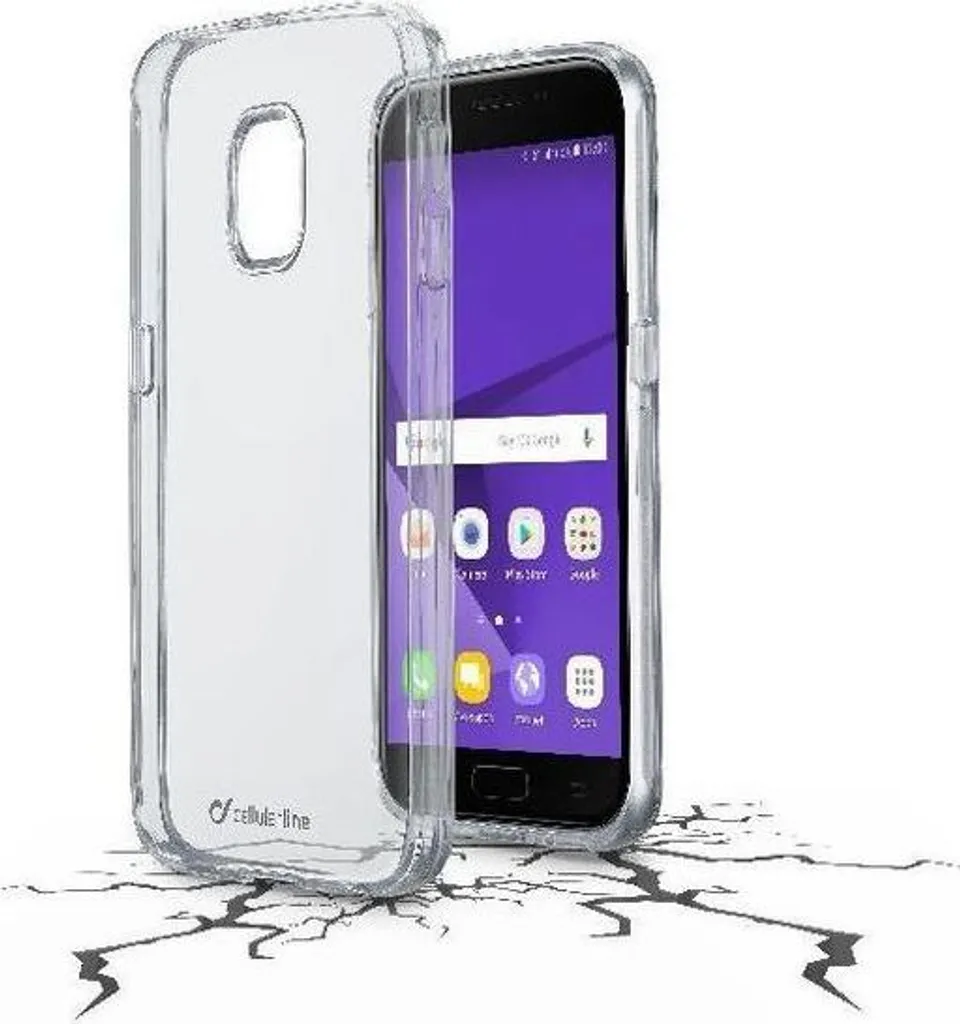 Custodia Cellularline Clear Duo per Galaxy J3 2017 - Protezione e Stile