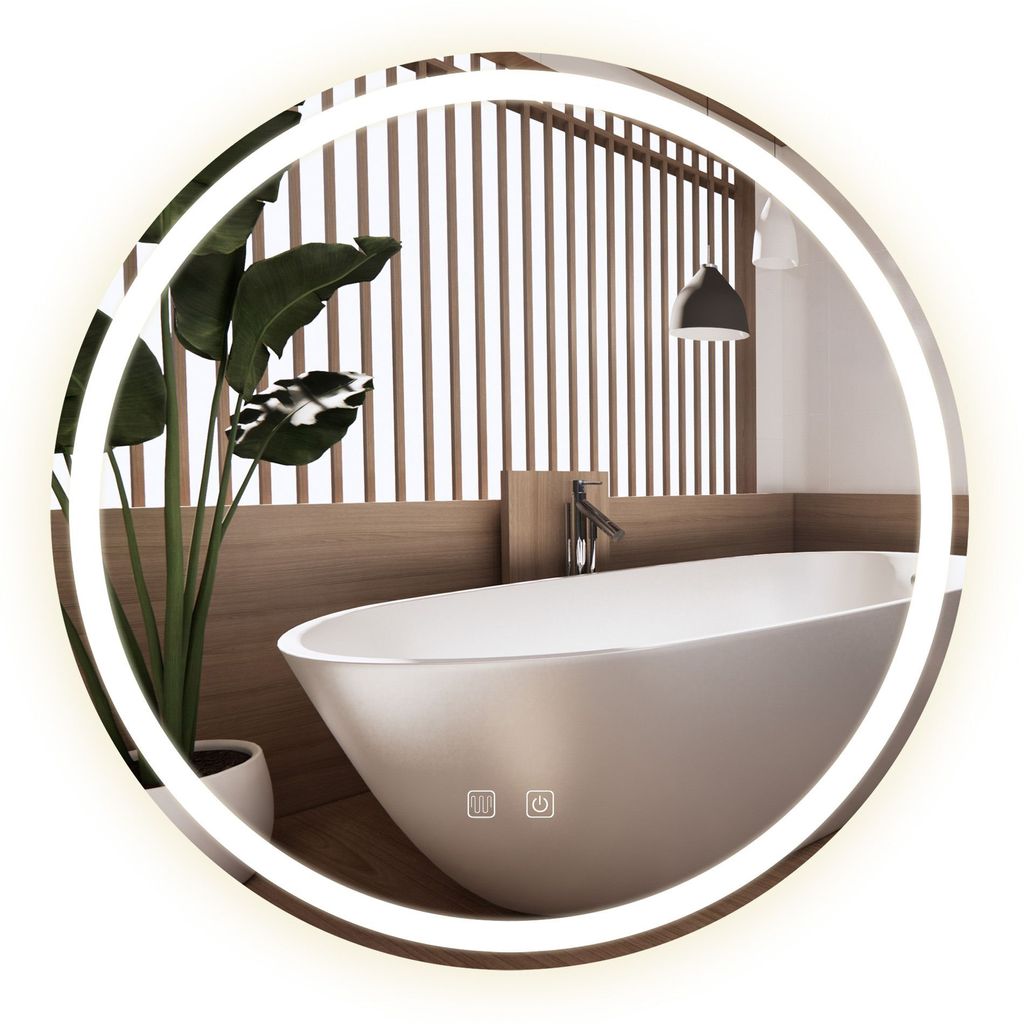 Miroir Led Tutumi Led P11416 Bas 90cm Grey Image du produit 