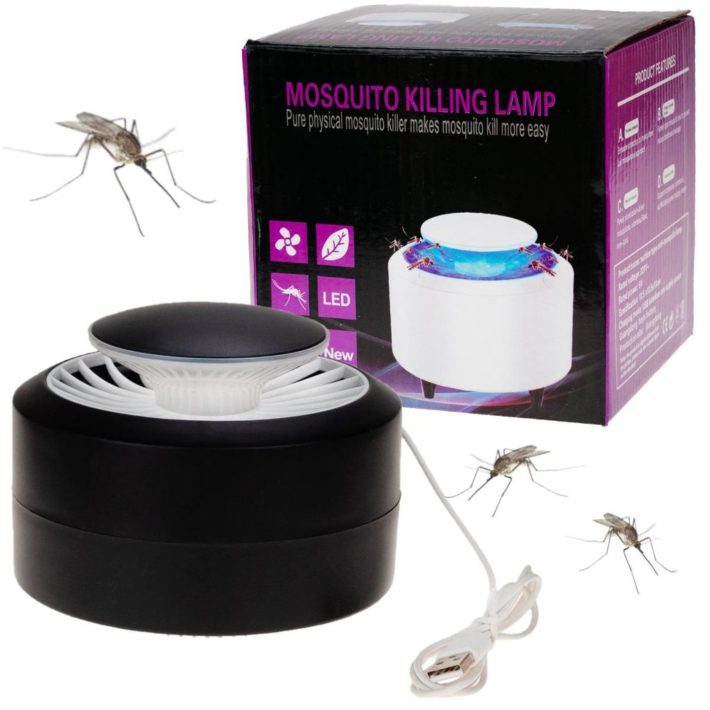 TG56290 Skuteczna Lampa owadobójcza odstraszacz na KOMARY Zdjęcie produktu 