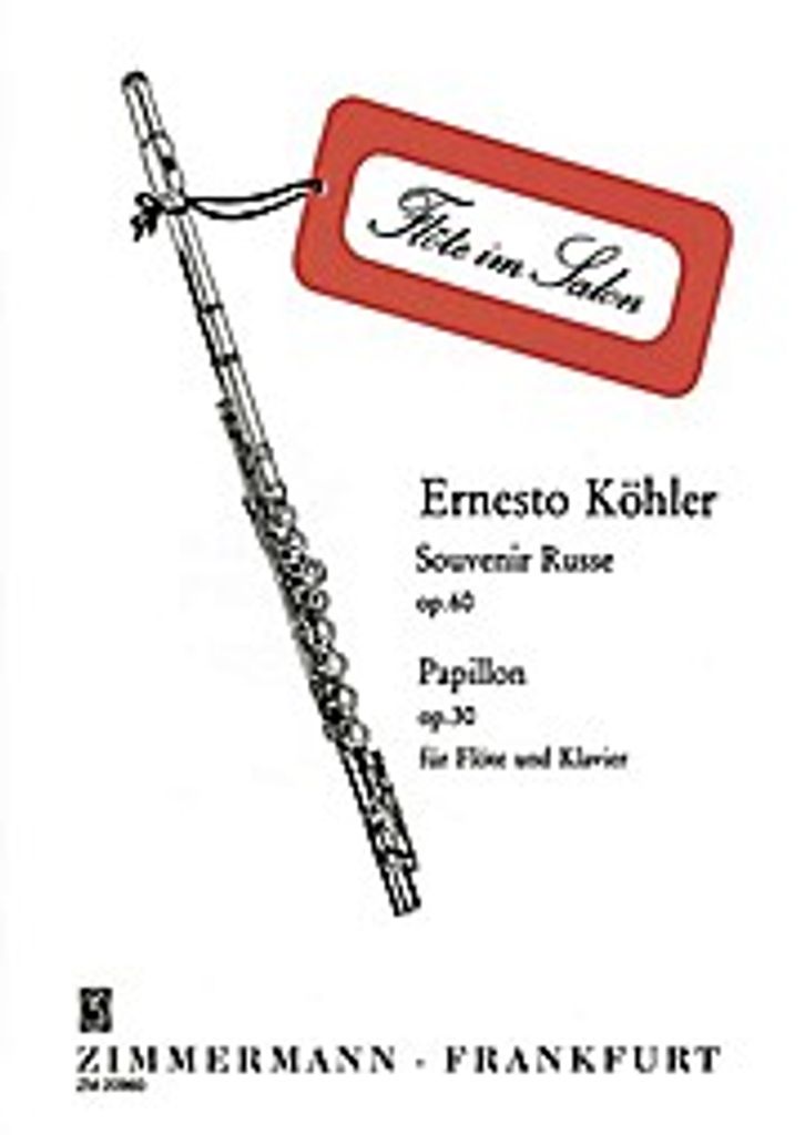Souvenir russe op. 60 / Papillon op. 30 Produktbild 