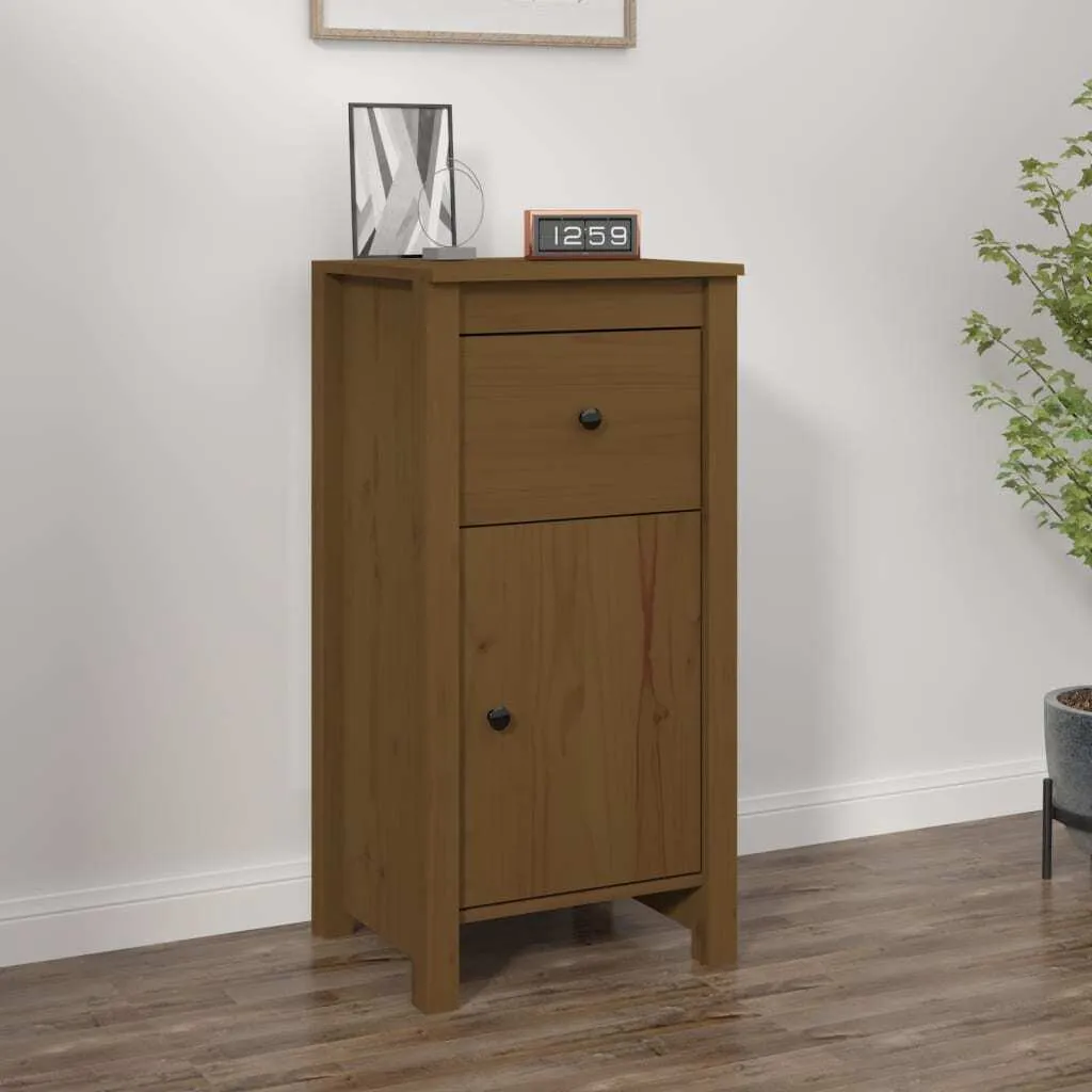 Crea Atmosfera con la Credenza Miele vidaXL 40x35x80 in Legno Vero