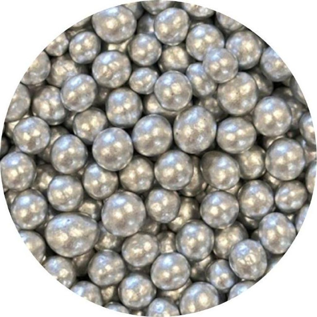 Zuckerreisperlen Silber 7mm 1kg