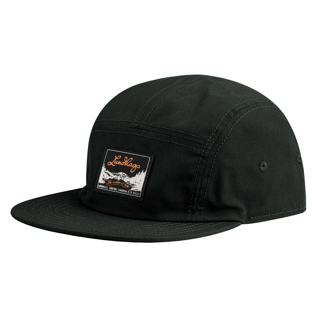 Casquette Homme Lundhags Core Noir pour Randonnée et Trekking Été