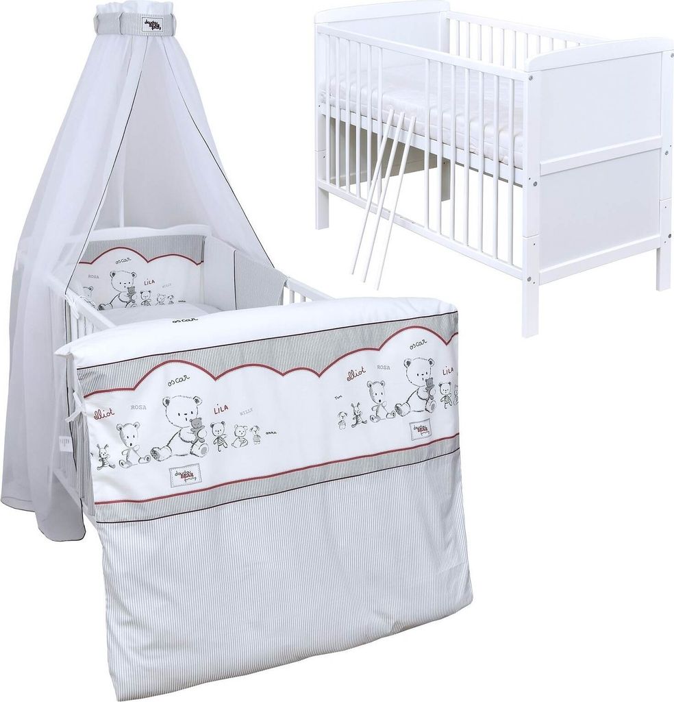 Baby-Delux Babybett Kinderbett140×70 Weiß | Kaufland.de