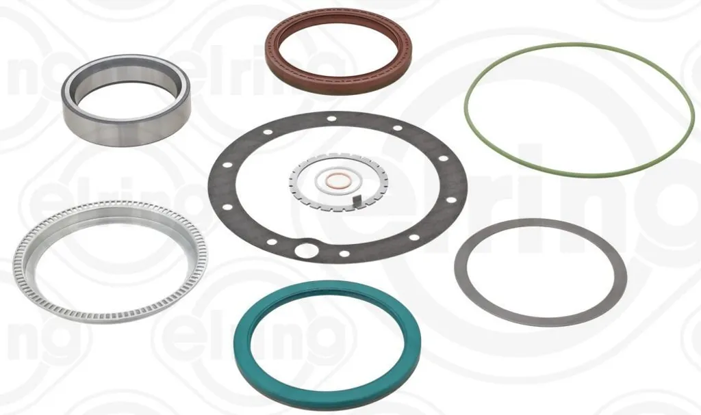 Stop fuite moyeu roue arrière Actros kit joints ELRING 434.960 cuivre