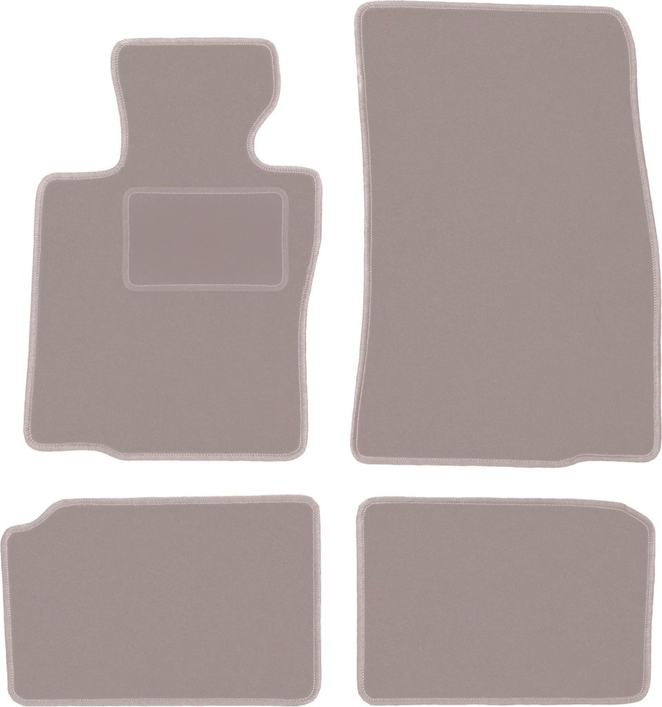 Velours-Autoteppiche für: Mini Countryman R60 Hatchback (2010-2017) Beige