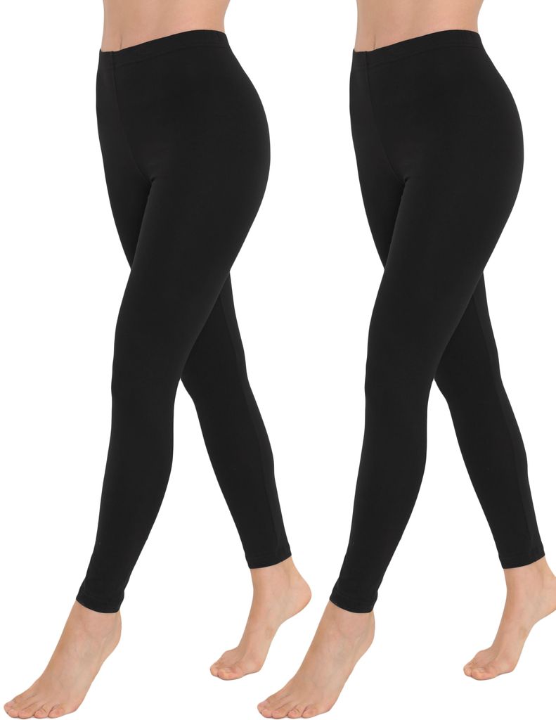Damen Legging aus atmungsaktiver BW mit hoher Produktbild 