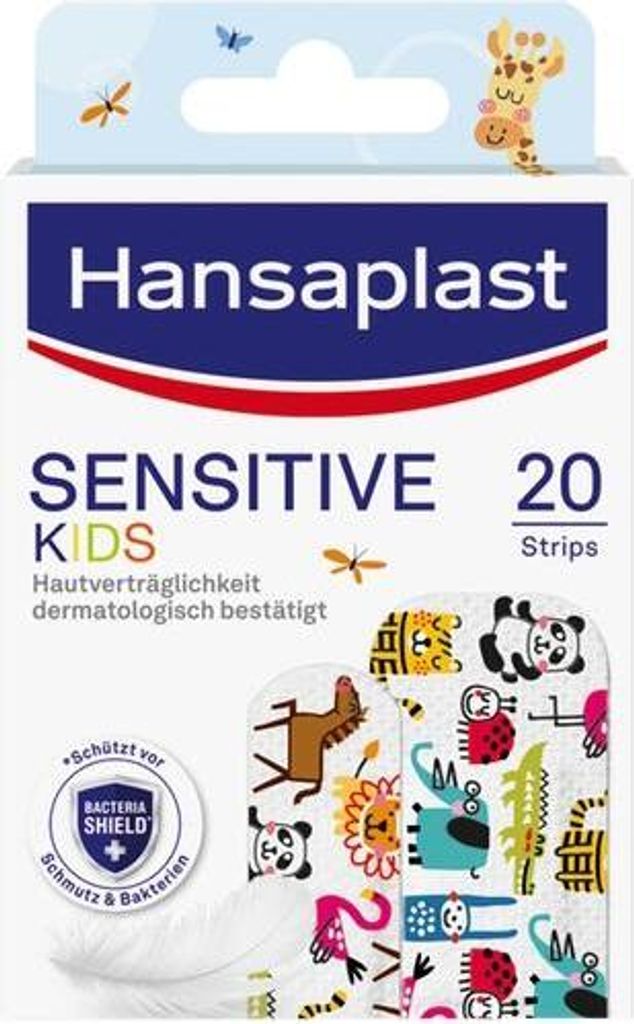 HANSAPLAST Sensitive Kinder Pflasterstrips Produktbild 