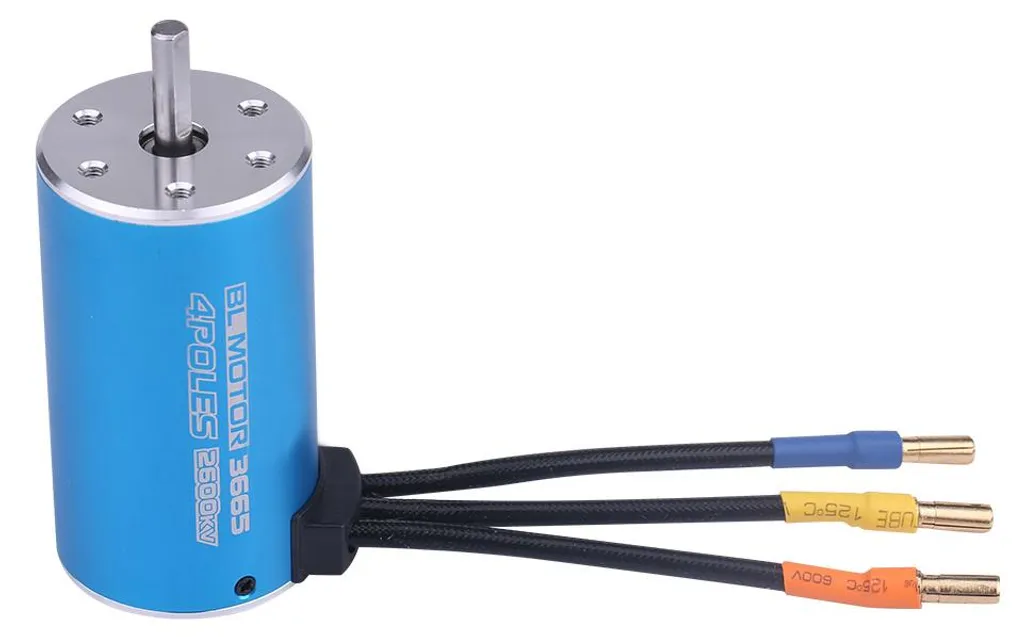 Moteur brushless pour voiture RC et bateau télécommandé Surpasser 3665 2600KV