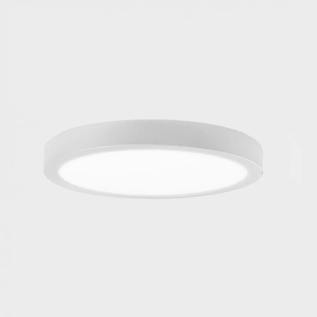 Luminaire Plafonnier LED Rond DISC SLIM 500 mm Blanc Neutre 48W PUSH